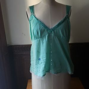 🚫SOLD 🚫ANTHROPOLOGIE ODILLE Cami Silk blend size 8